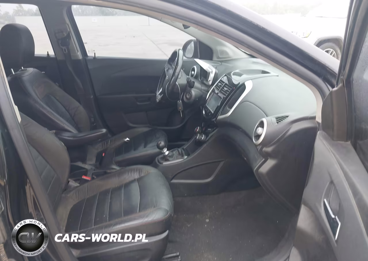 2015 Chevrolet Sonic Rs Manual VIN:1G1JH6SB6F4128123 - 5