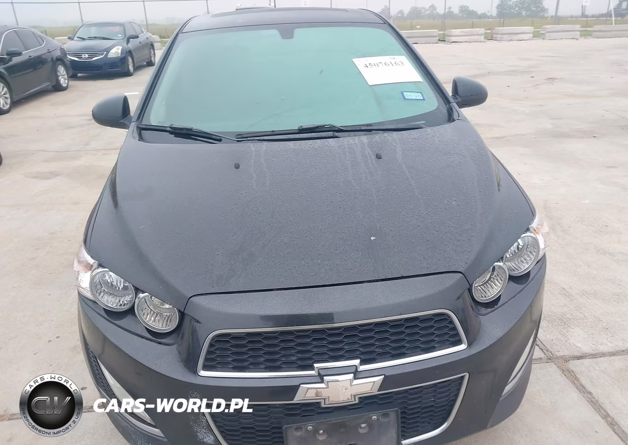 2015 Chevrolet Sonic Rs Manual VIN:1G1JH6SB6F4128123 - 6