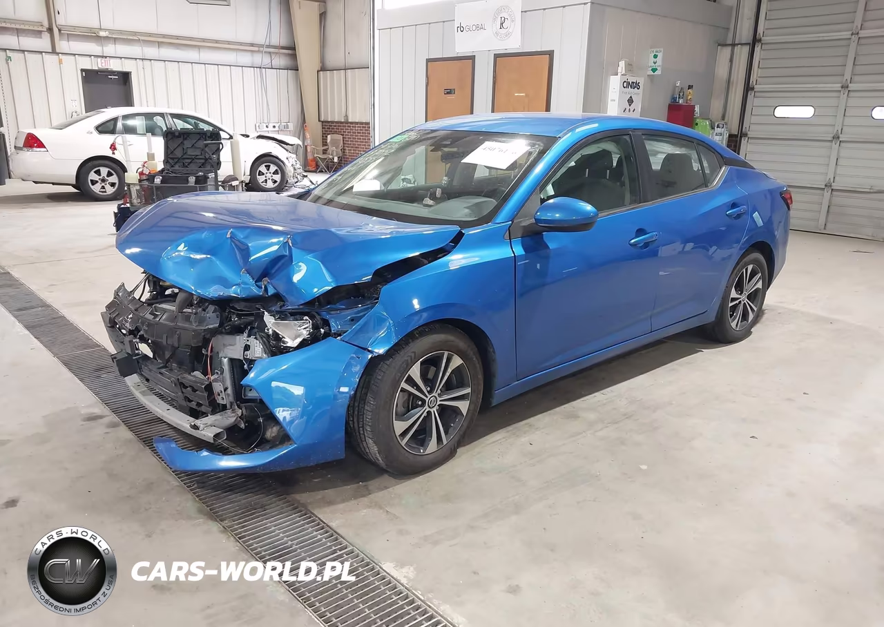 2022 Nissan Sentra Sv Xtronic Cvt VIN:3N1AB8CV7NY285557 - 2
