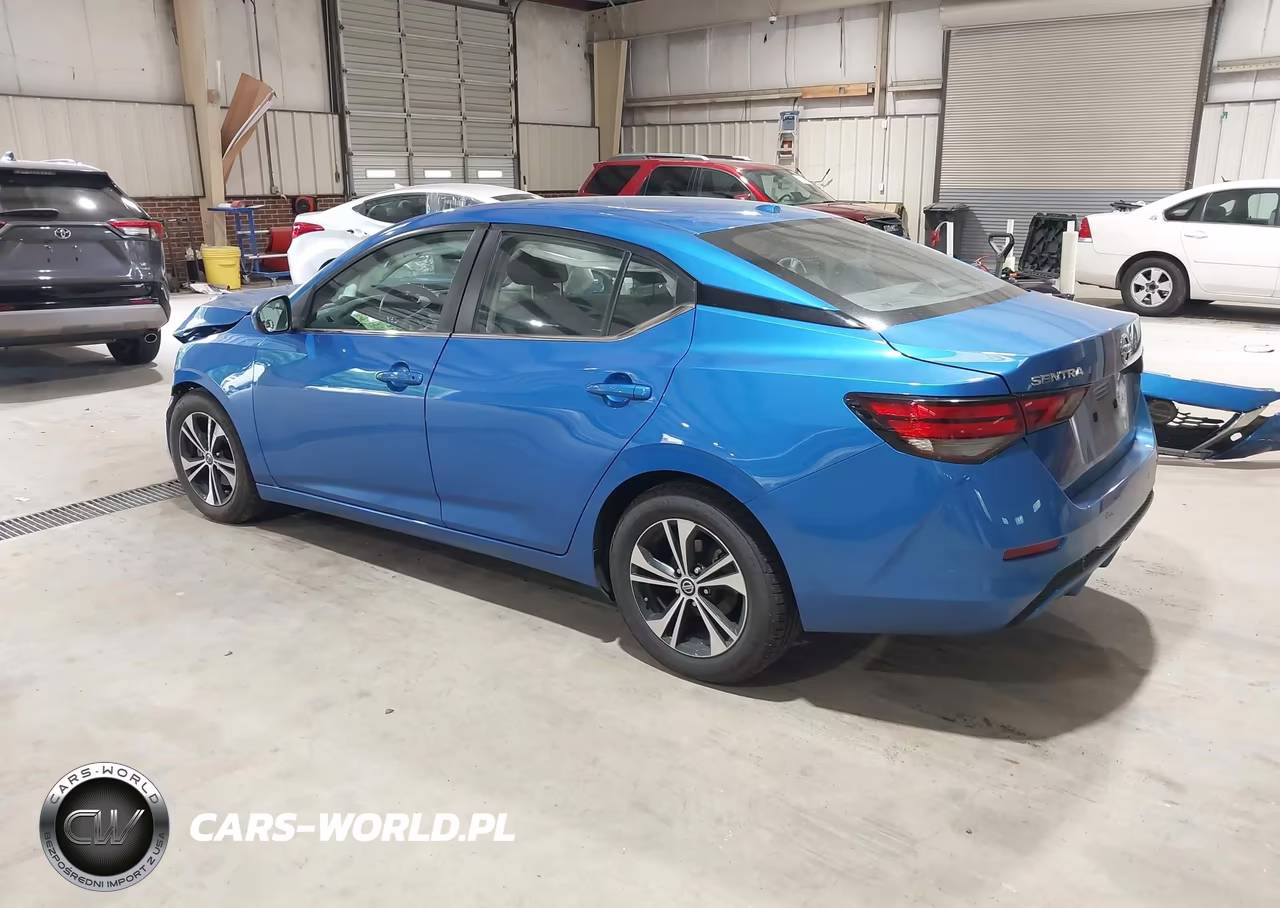 2022 Nissan Sentra Sv Xtronic Cvt VIN:3N1AB8CV7NY285557 - 3