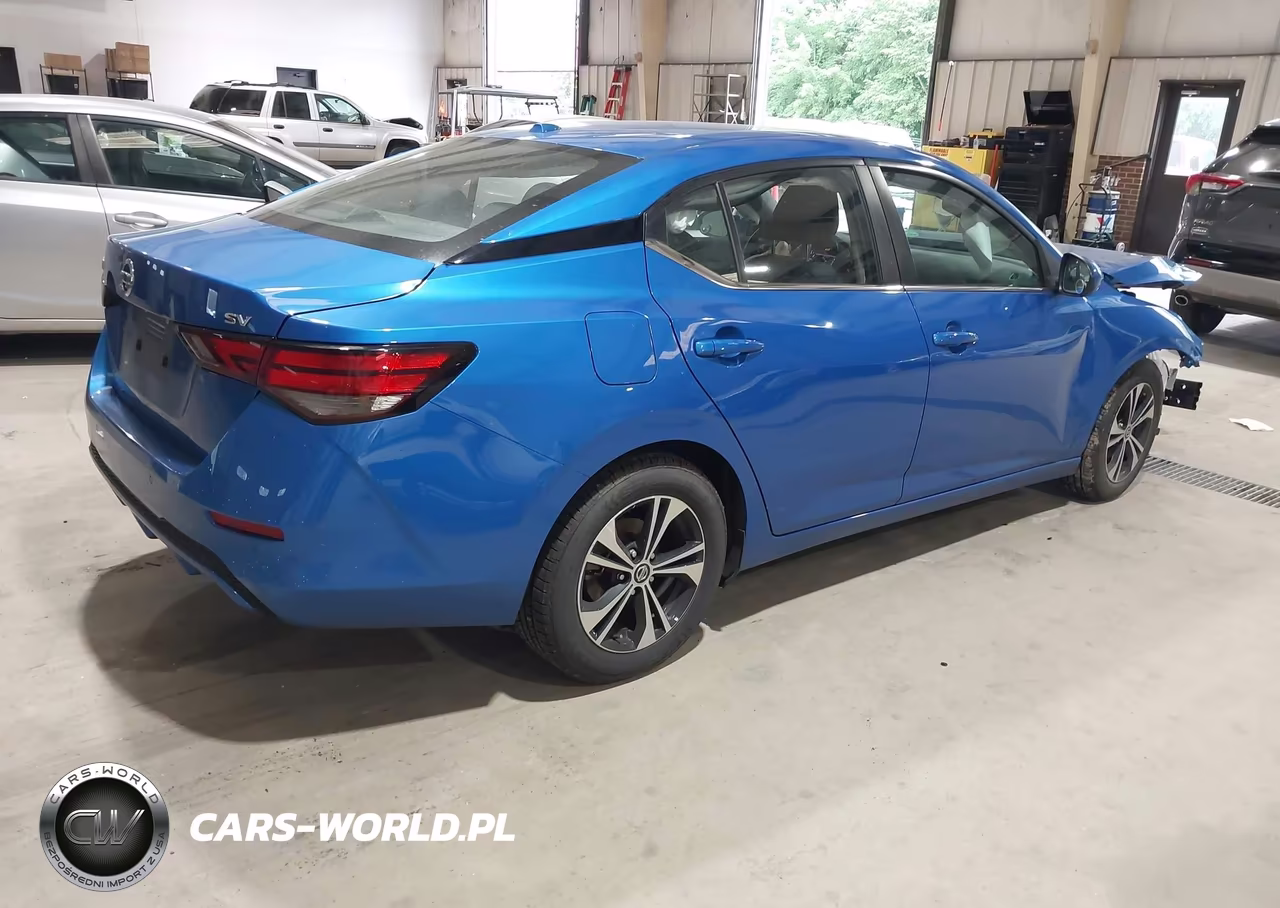 2022 Nissan Sentra Sv Xtronic Cvt VIN:3N1AB8CV7NY285557 - 4