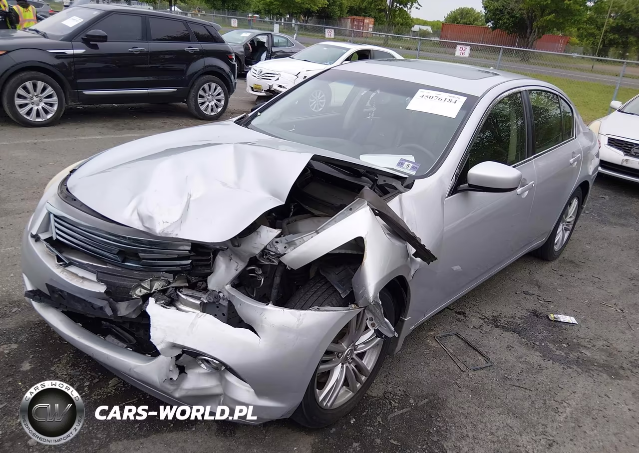 2013 Infiniti G37X VIN:JN1CV6AR1DM354027 - 2