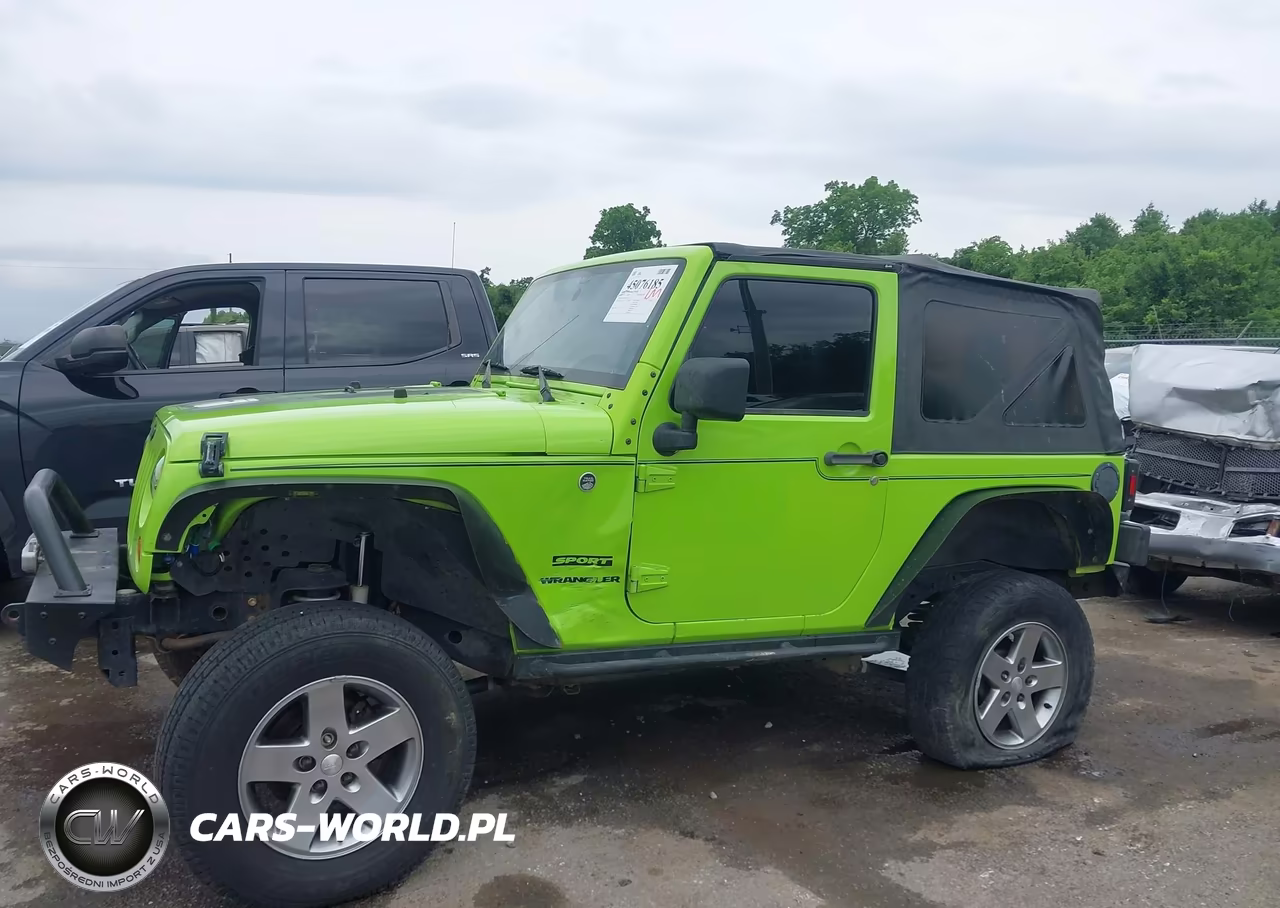 2013 Jeep Wrangler Sport VIN:1C4AJWAG2DL502173 - 14