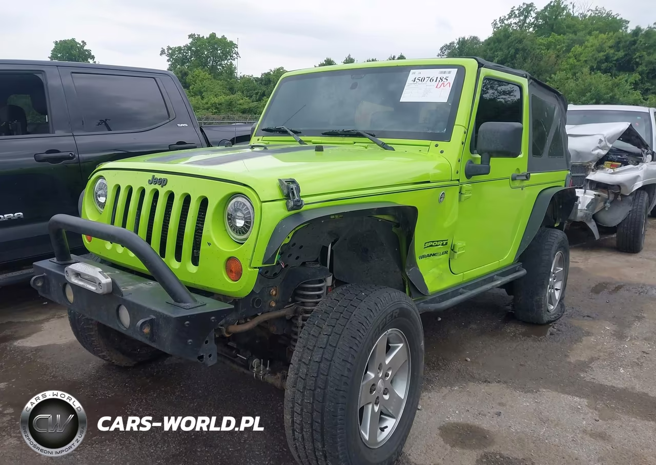 2013 Jeep Wrangler Sport VIN:1C4AJWAG2DL502173 - 2