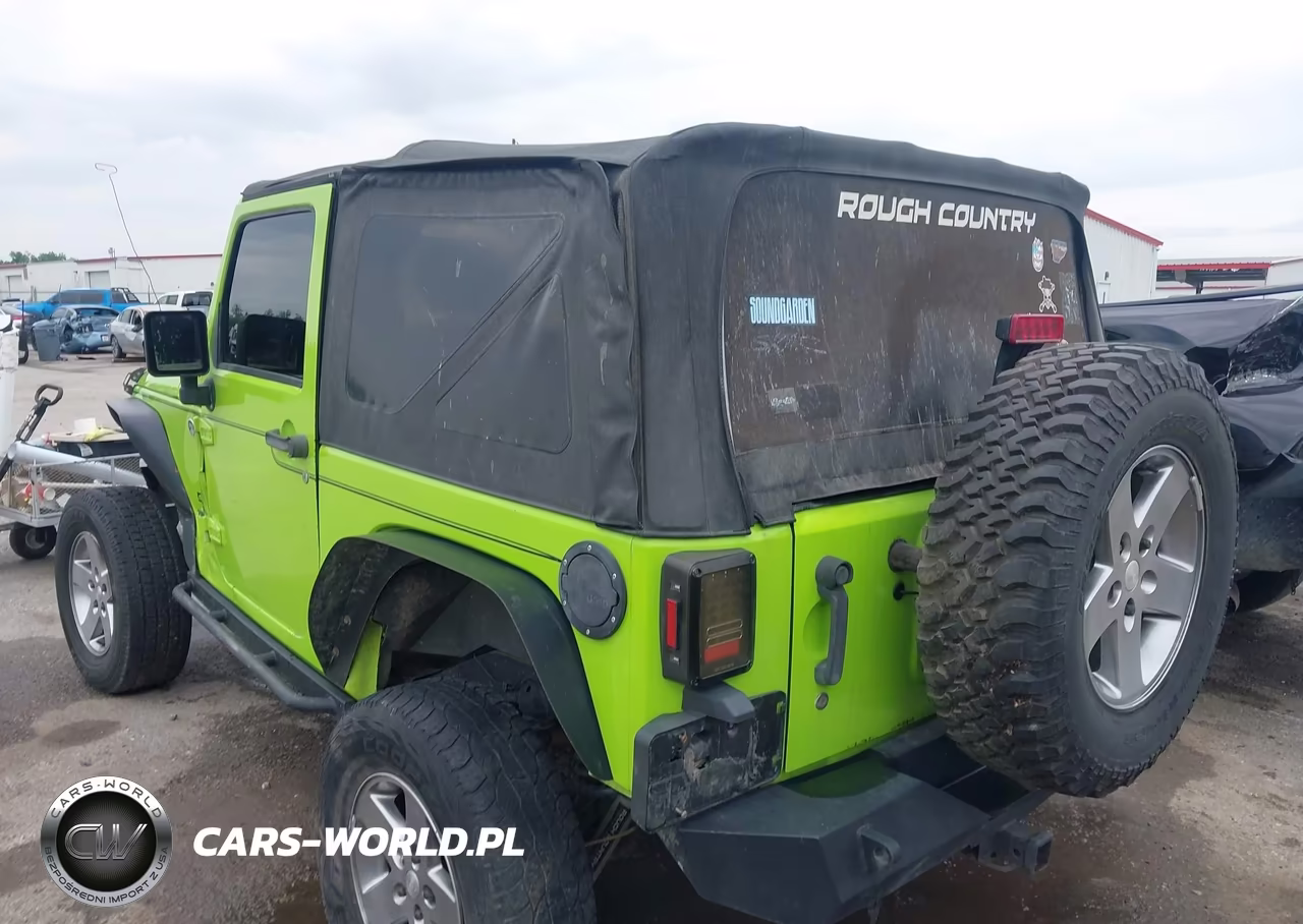 2013 Jeep Wrangler Sport VIN:1C4AJWAG2DL502173 - 3