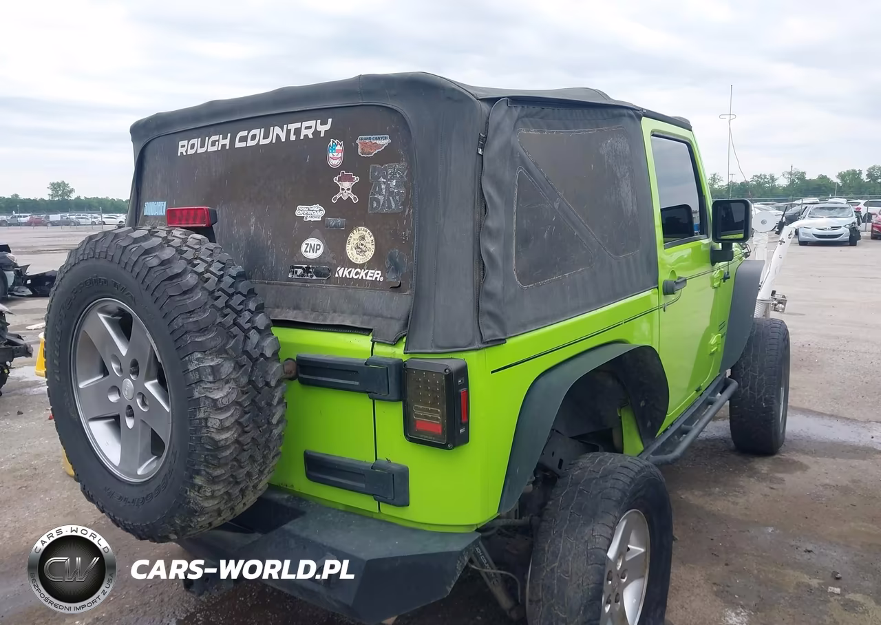 2013 Jeep Wrangler Sport VIN:1C4AJWAG2DL502173 - 4