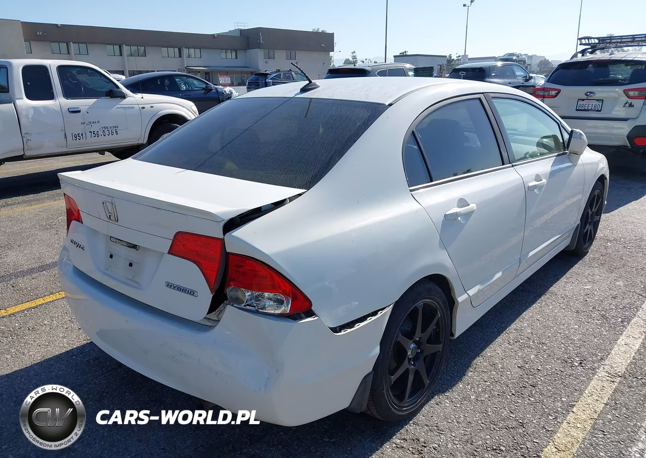 2008 Honda Civic Hybrid VIN:JHMFA36288S018892 - 4
