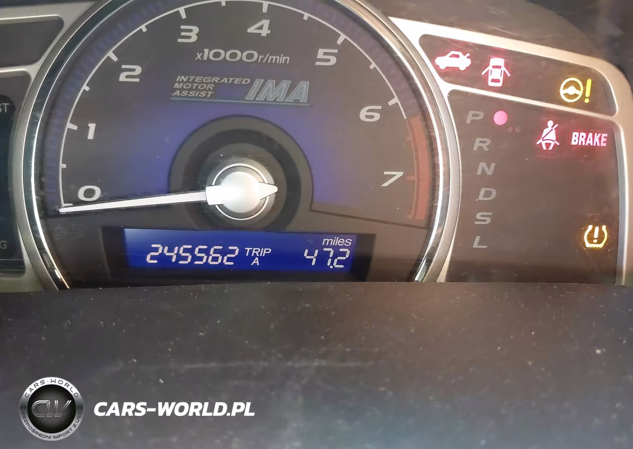 2008 Honda Civic Hybrid VIN:JHMFA36288S018892 - 7