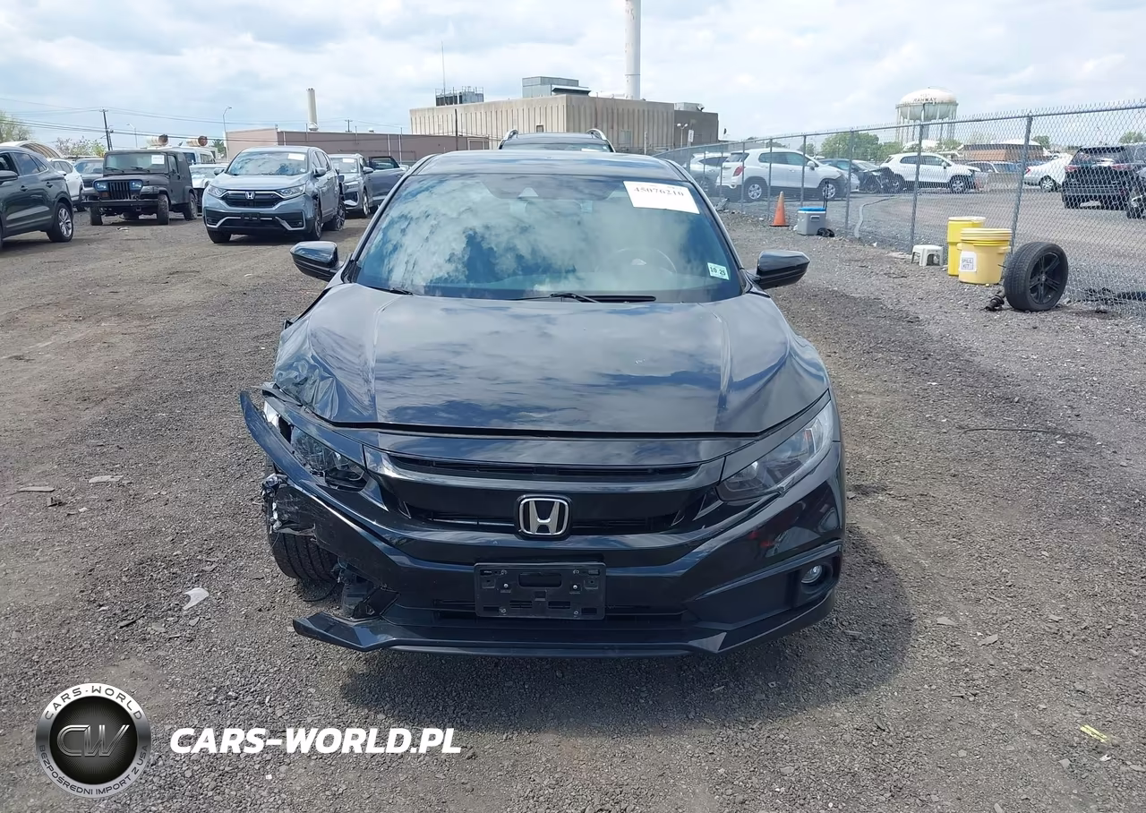 2020 Honda Civic Sport VIN:2HGFC2F86LH593052 - 12