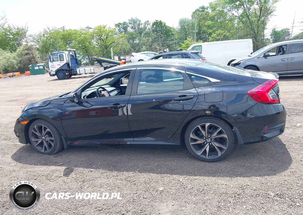 2020 Honda Civic Sport VIN:2HGFC2F86LH593052 - 14