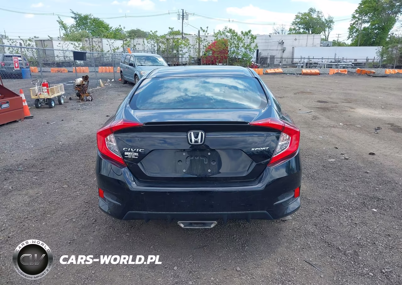 2020 Honda Civic Sport VIN:2HGFC2F86LH593052 - 16