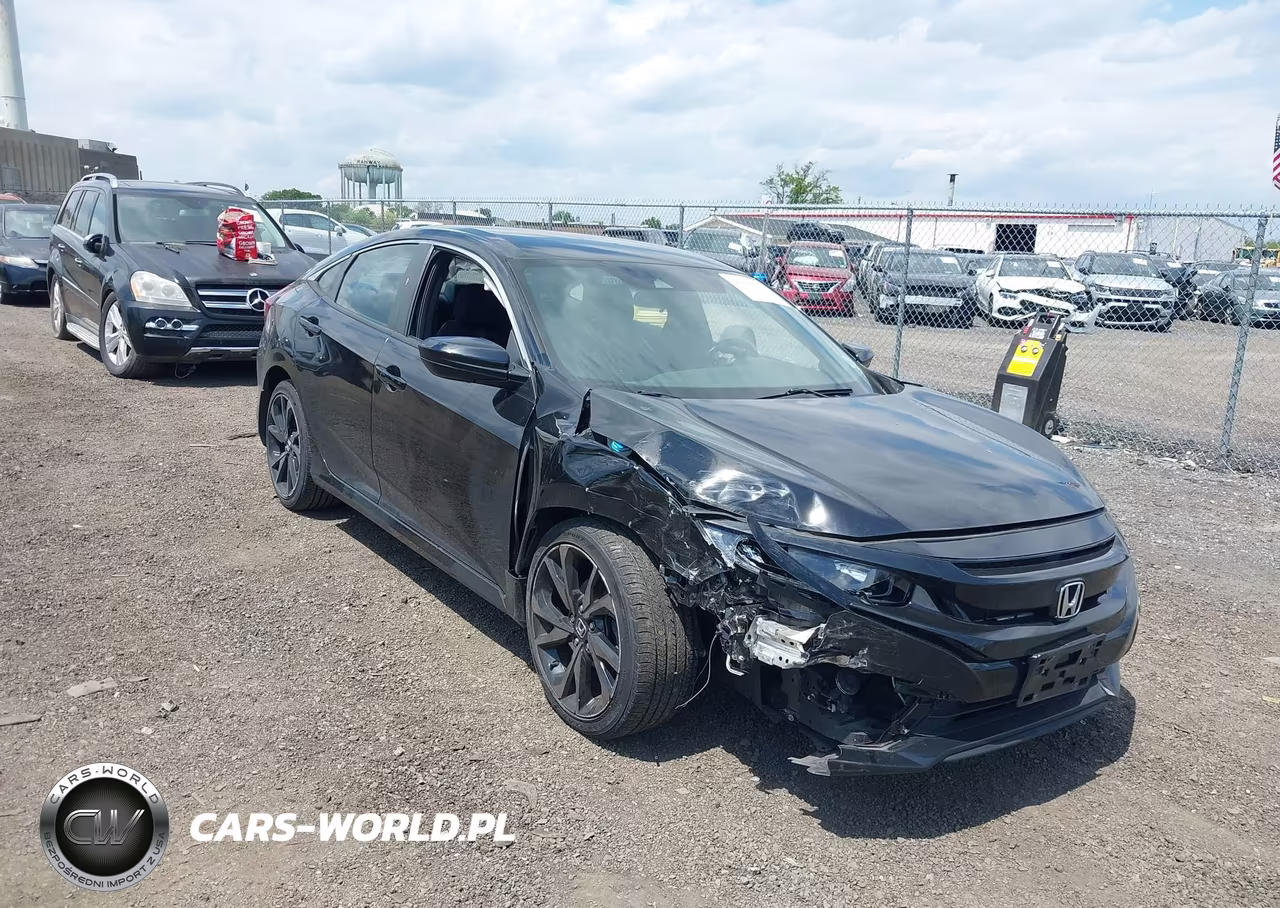 2020 Honda Civic Sport VIN:2HGFC2F86LH593052 - 6
