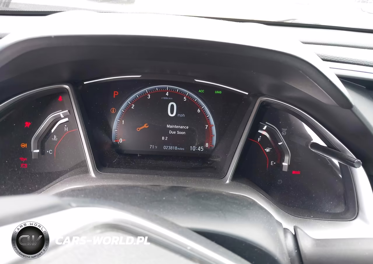 2020 Honda Civic Sport VIN:2HGFC2F86LH593052 - 7