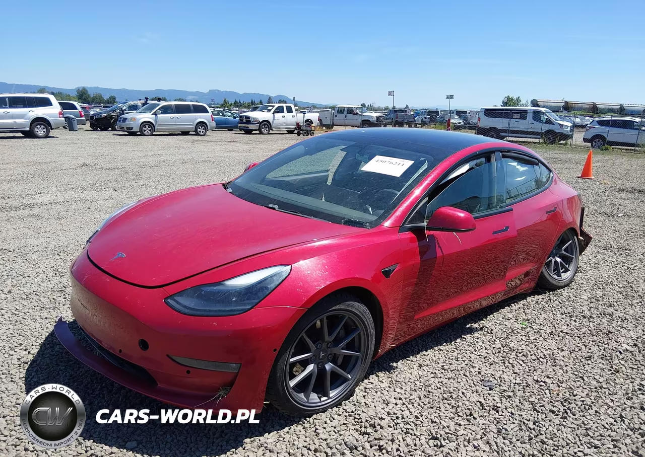 2021 Tesla Model 3 Long Range VIN:5YJ3E1EB4MF875443 - 2