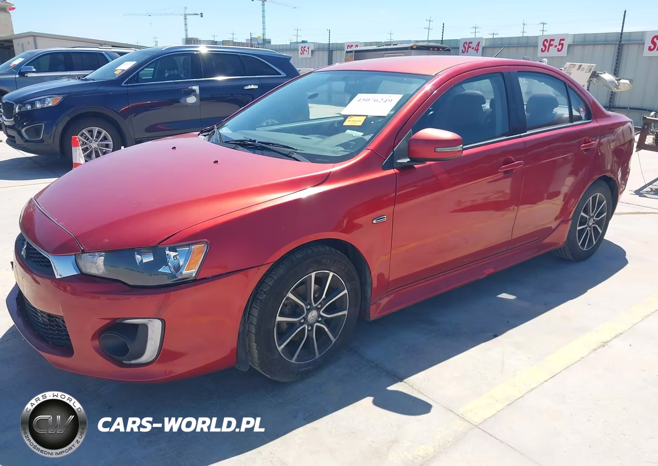 2017 Mitsubishi Lancer Es VIN:JA32U2FU5HU004017 - 2