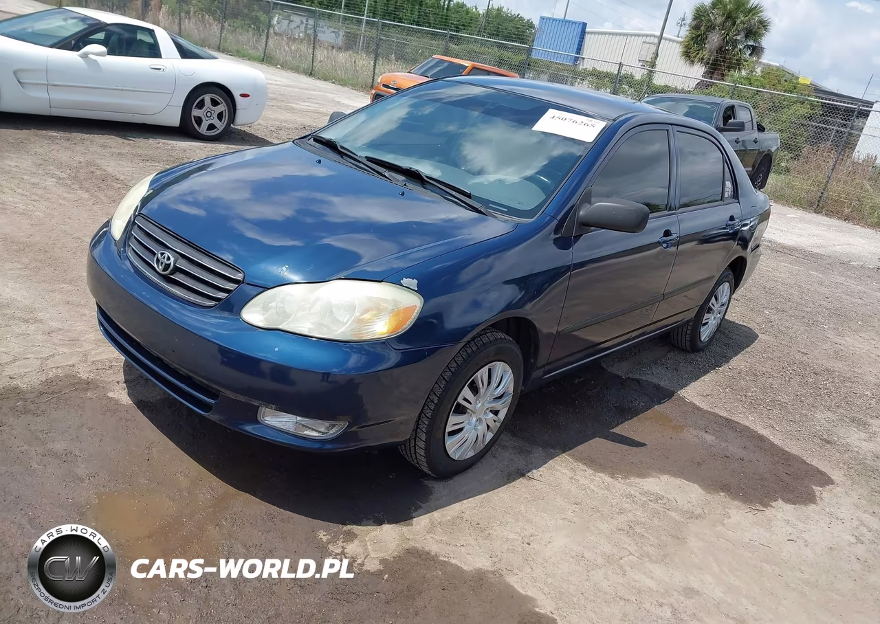 2003 Toyota Corolla Ce VIN:1NXBR32E43Z007745 - 2