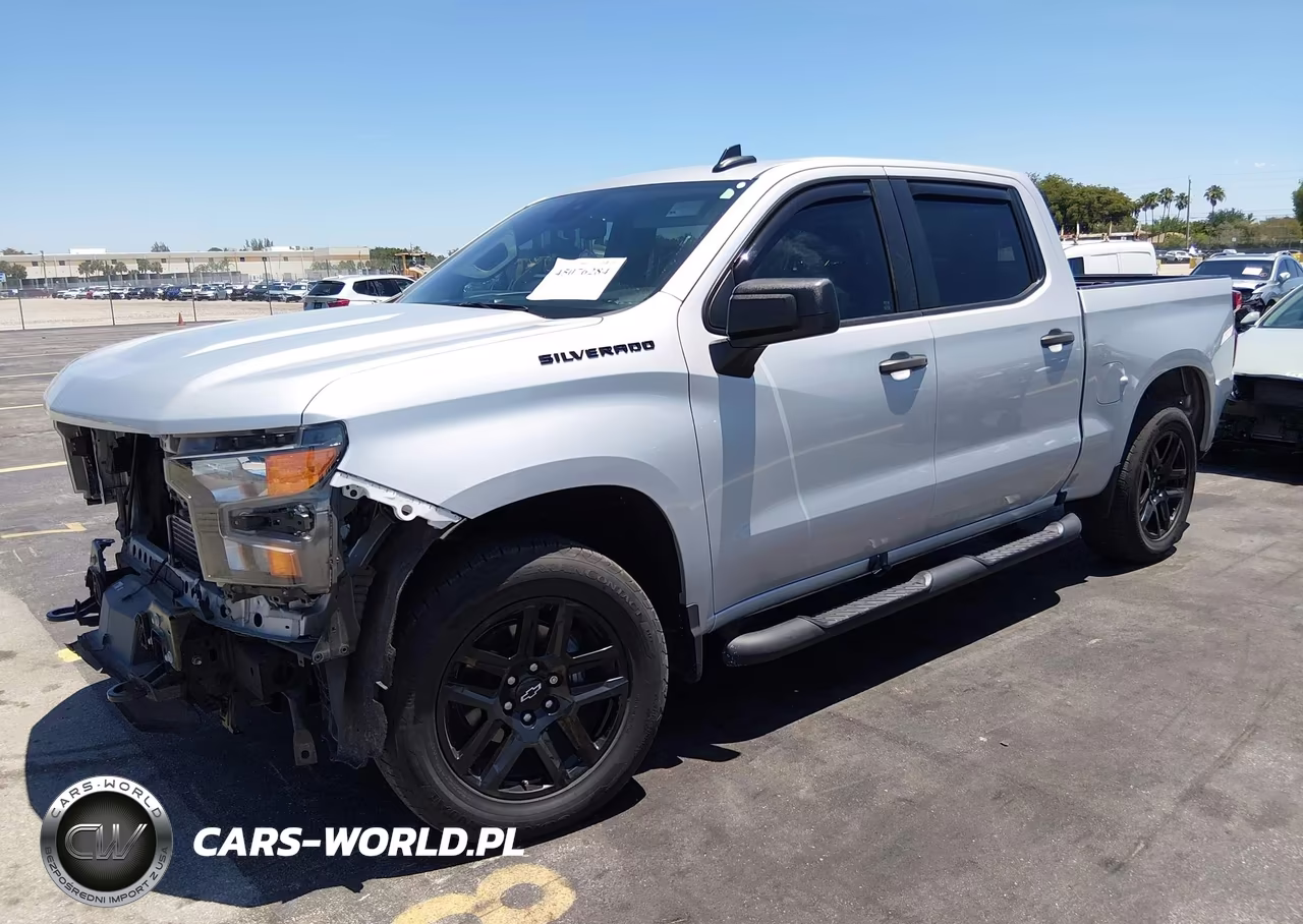 2022 Chevrolet Silverado 1500 2Wd Short Bed Custom VIN:1GCPABEK6NZ538464 - 2