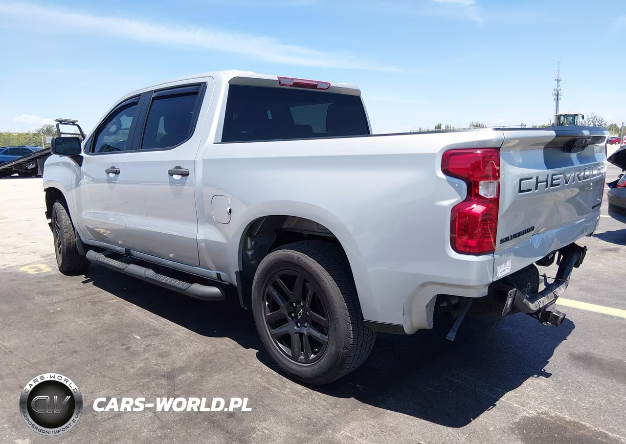 2022 Chevrolet Silverado 1500 2Wd Short Bed Custom VIN:1GCPABEK6NZ538464 - 3