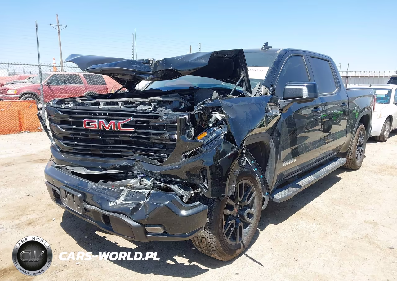 2025 GMC Sierra 1500 4Wd Short Box Elevation With 3Sb VIN:1GTUUCED8SZ254122 - 2
