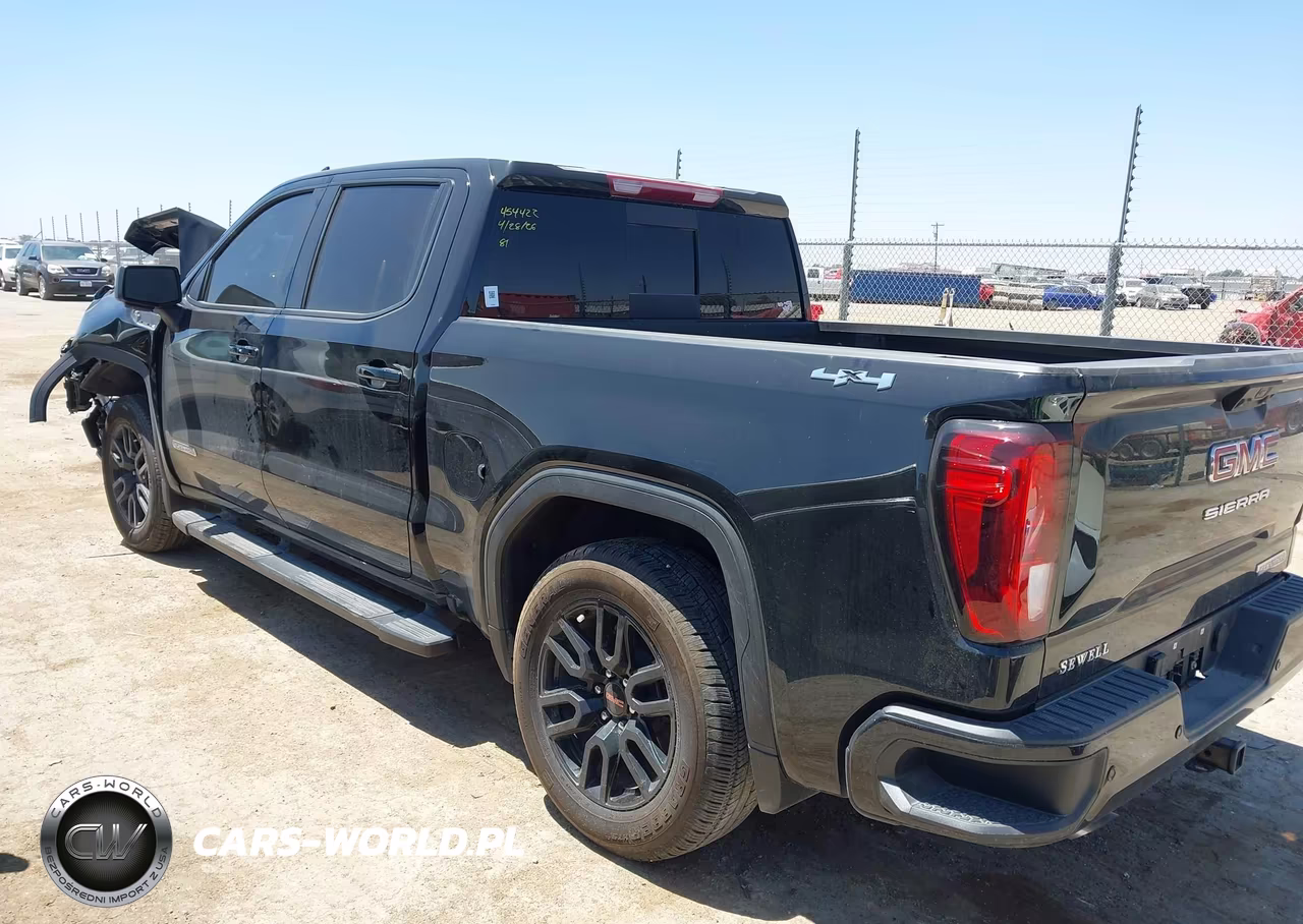 2025 GMC Sierra 1500 4Wd Short Box Elevation With 3Sb VIN:1GTUUCED8SZ254122 - 3