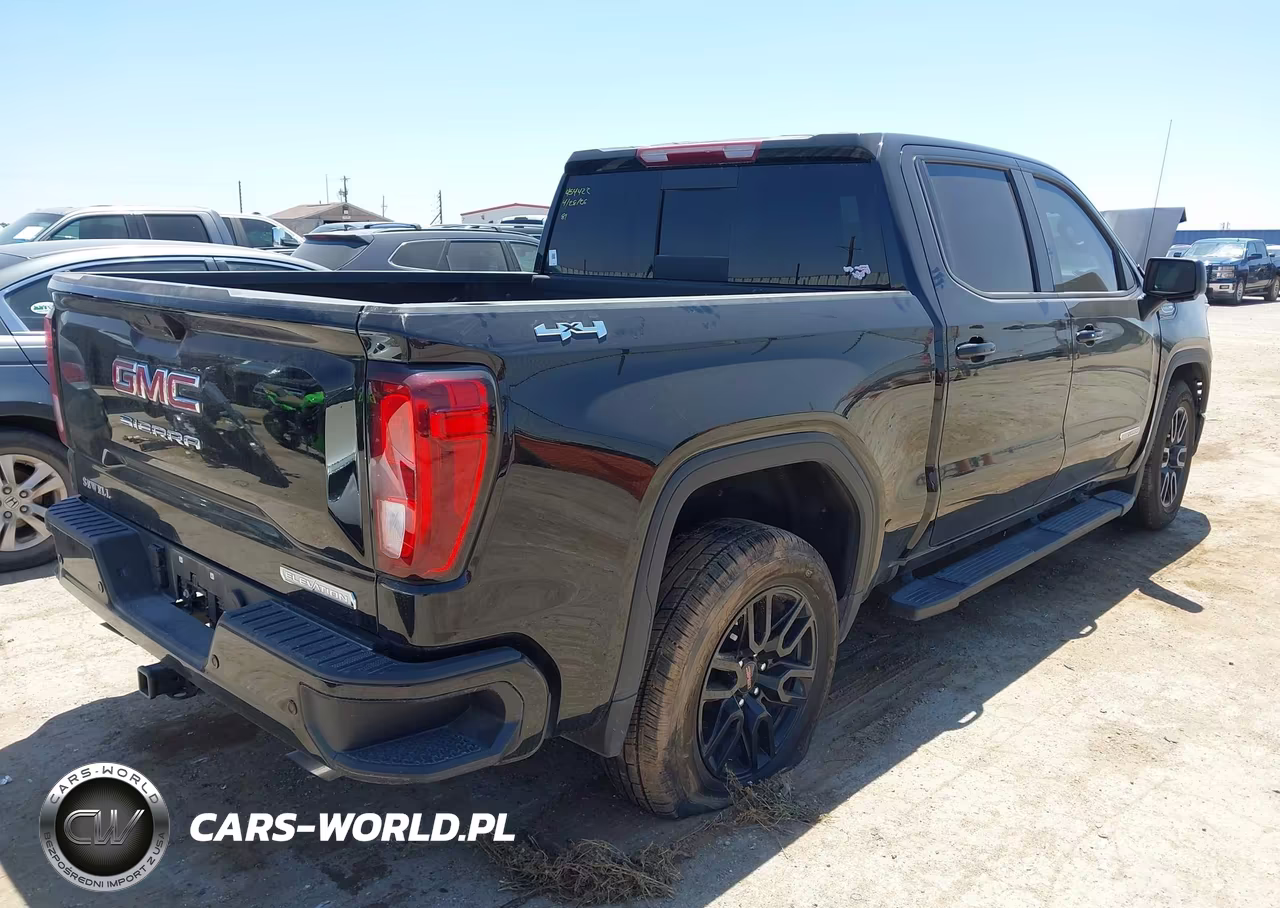 2025 GMC Sierra 1500 4Wd Short Box Elevation With 3Sb VIN:1GTUUCED8SZ254122 - 4