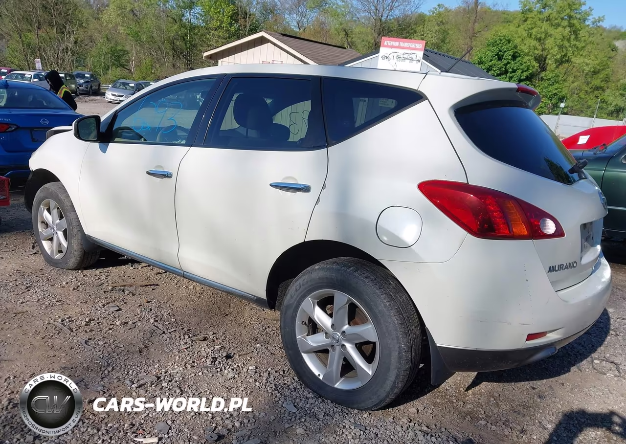 2009 Nissan Murano Sl VIN:JN8AZ18W59W140391 - 3