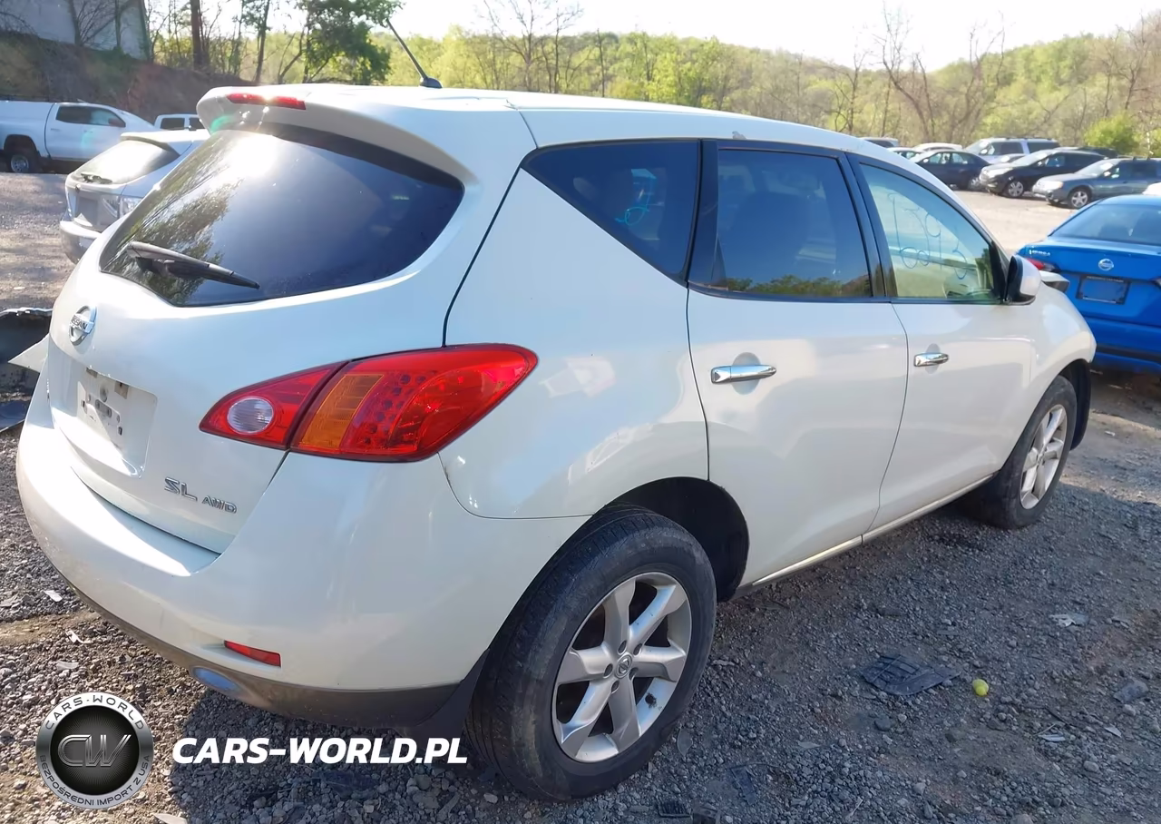 2009 Nissan Murano Sl VIN:JN8AZ18W59W140391 - 4