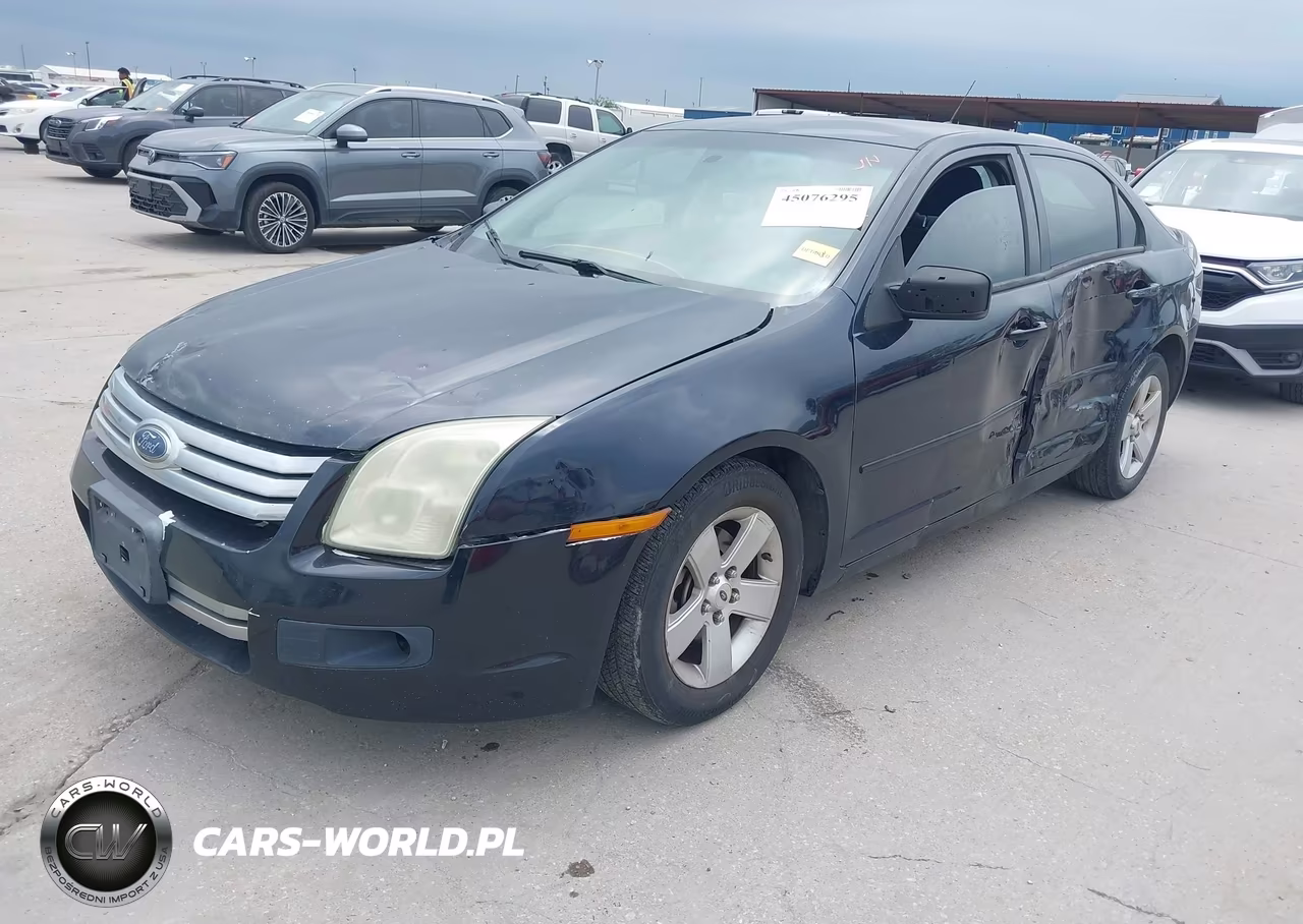 2008 Ford Fusion Se VIN:3FAHP07ZX8R263665 - 2