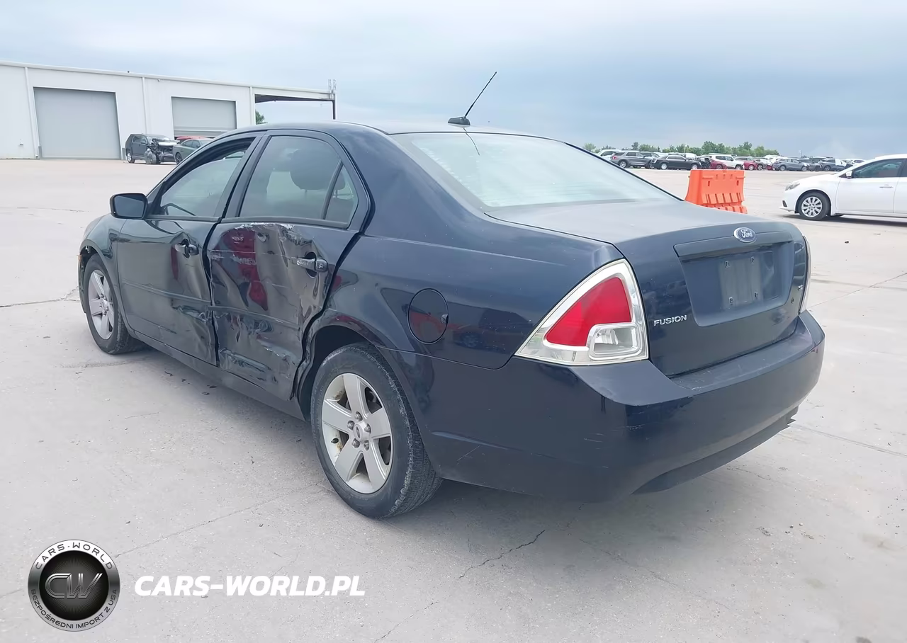 2008 Ford Fusion Se VIN:3FAHP07ZX8R263665 - 3