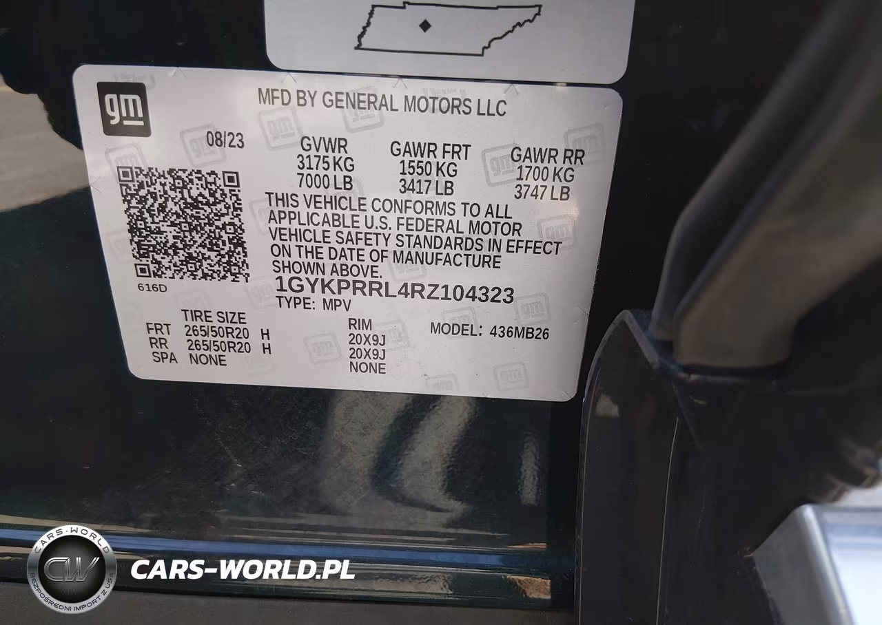 2024 Cadillac Lyriq Luxury W-1Sd VIN:1GYKPRRL4RZ104323 - 9