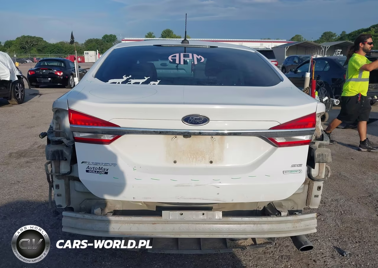 2017 Ford Fusion Se VIN:3FA6P0HD6HR154646 - 16