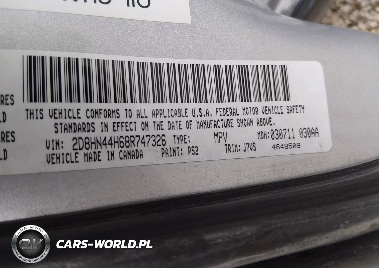 2008 Dodge Grand Caravan Se VIN:2D8HN44H68R747326 - 9