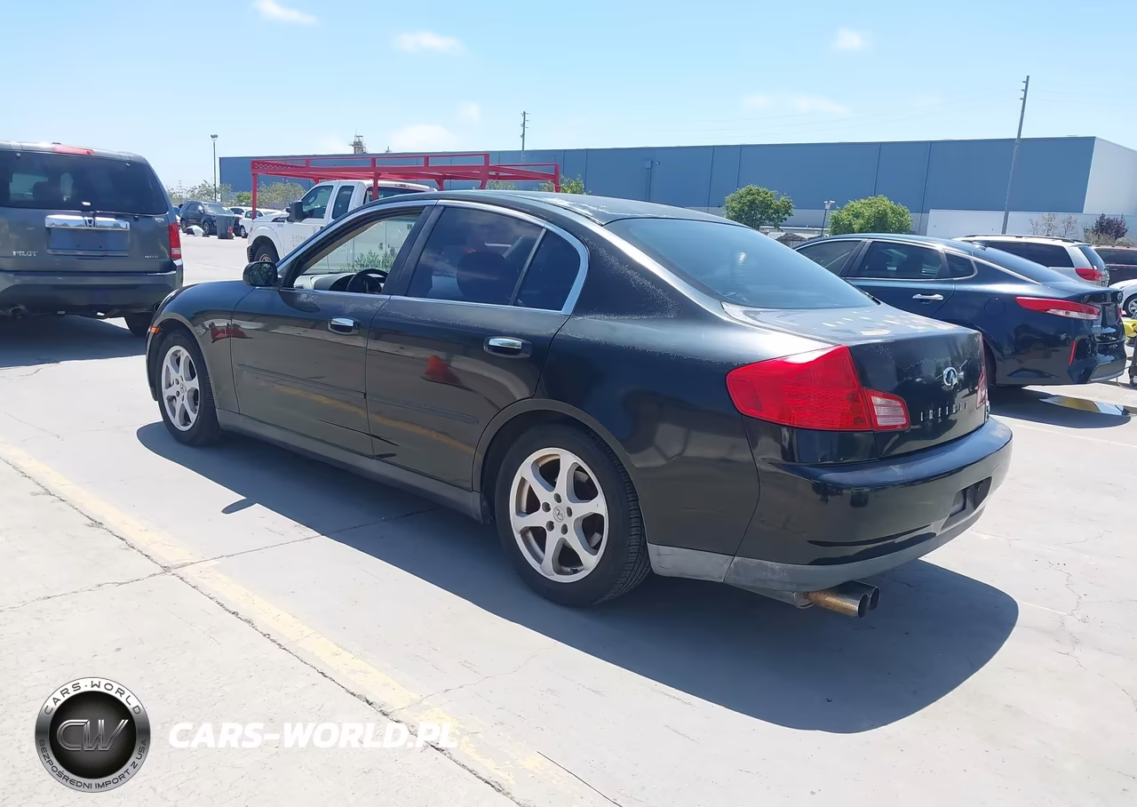 2003 Infiniti G35 Luxury Leather VIN:JNKCV51E53M318133 - 3