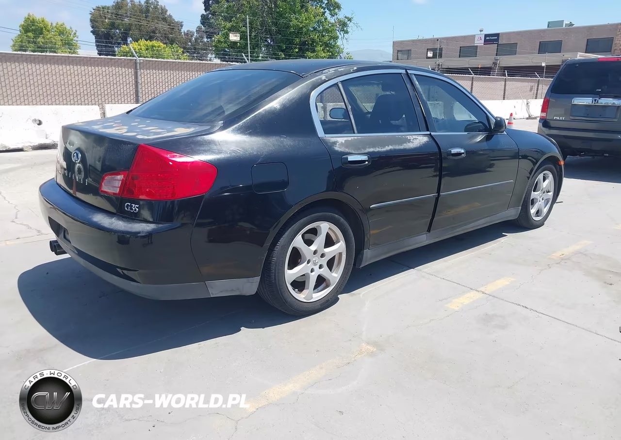 2003 Infiniti G35 Luxury Leather VIN:JNKCV51E53M318133 - 4