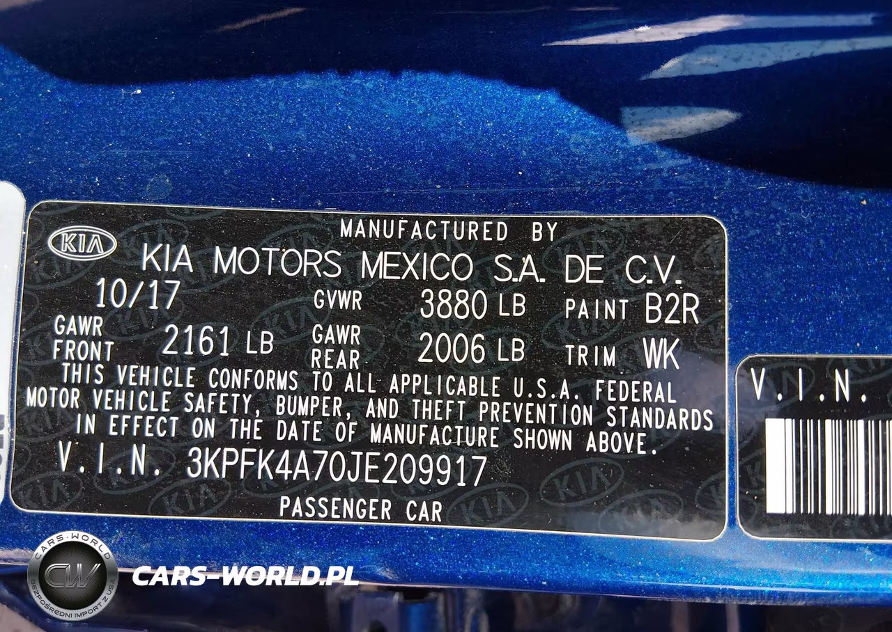 2018 Kia Forte Lx VIN:3KPFK4A70JE209917 - 9