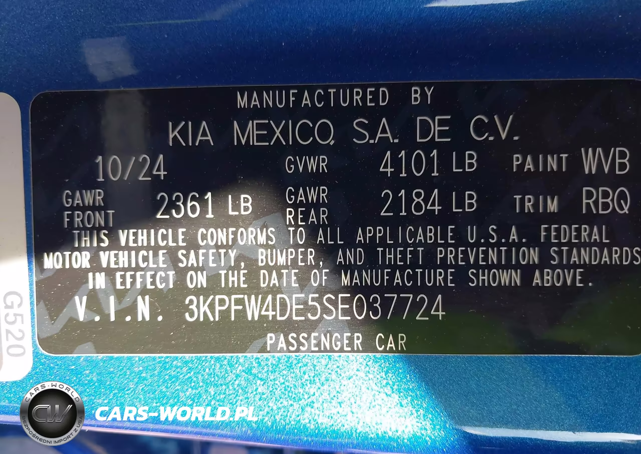 2025 Kia K4 Gt-Line VIN:3KPFW4DE5SE037724 - 9