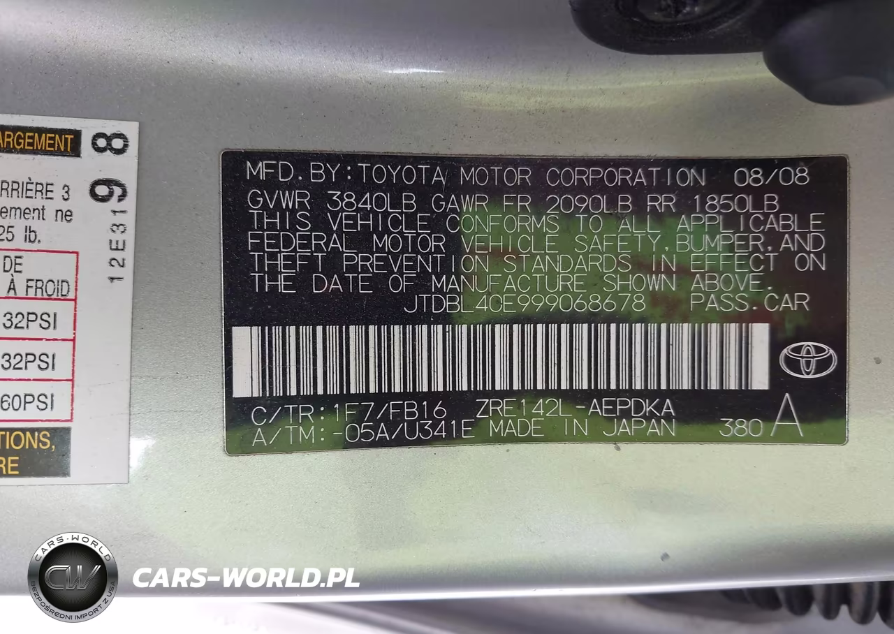 2009 Toyota Corolla Le-Xle VIN:JTDBL40E999068678 - 9
