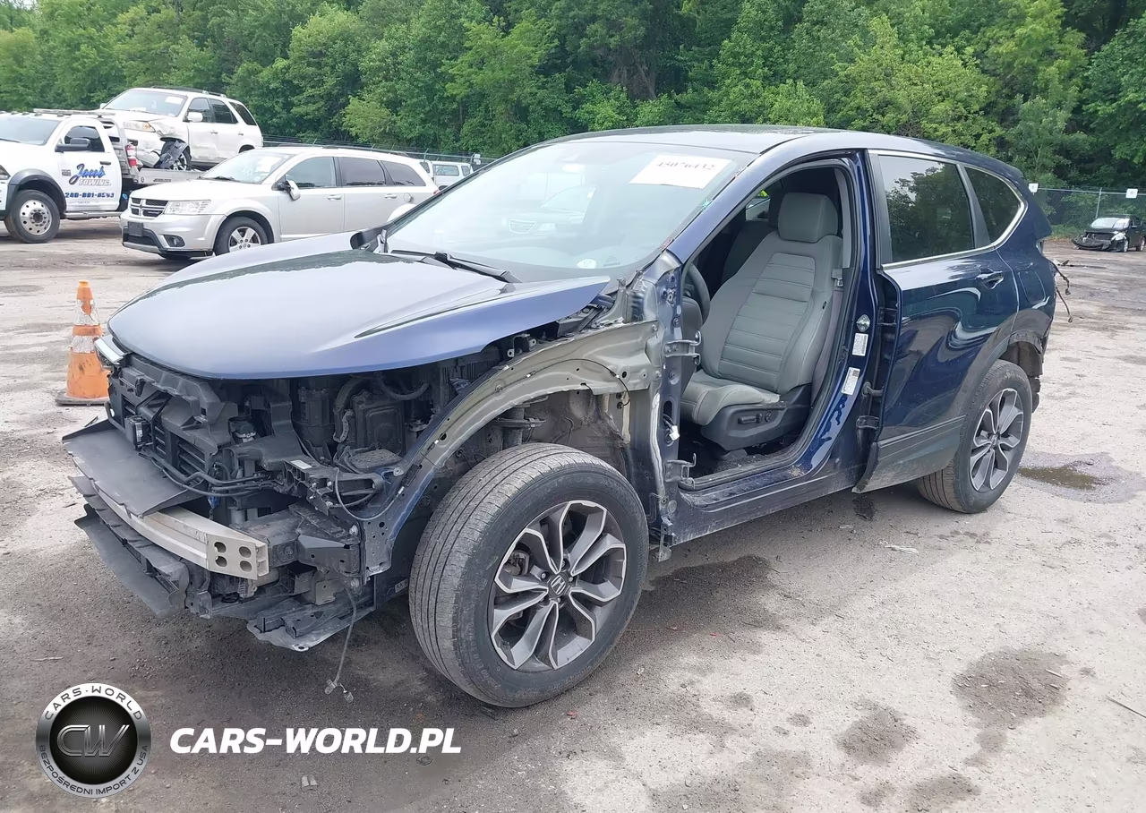 2020 Honda Cr-V Awd Ex VIN:7FARW2H5XLE014807 - 2