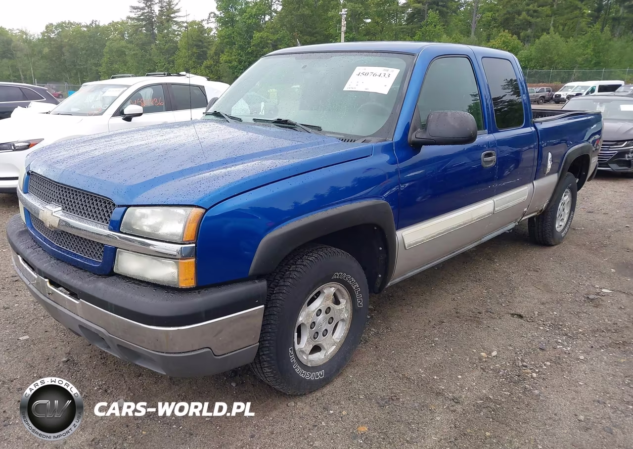2004 Chevrolet Silverado 1500 Ls VIN:1GCEK19T54Z241458 - 2