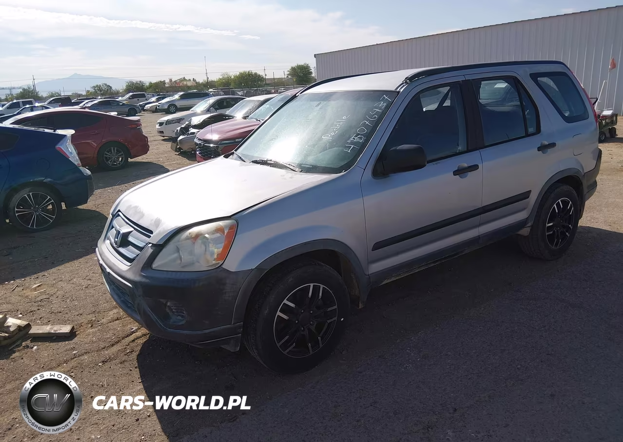 2005 Honda Cr-V Lx VIN:JHLRD68595C017452 - 2