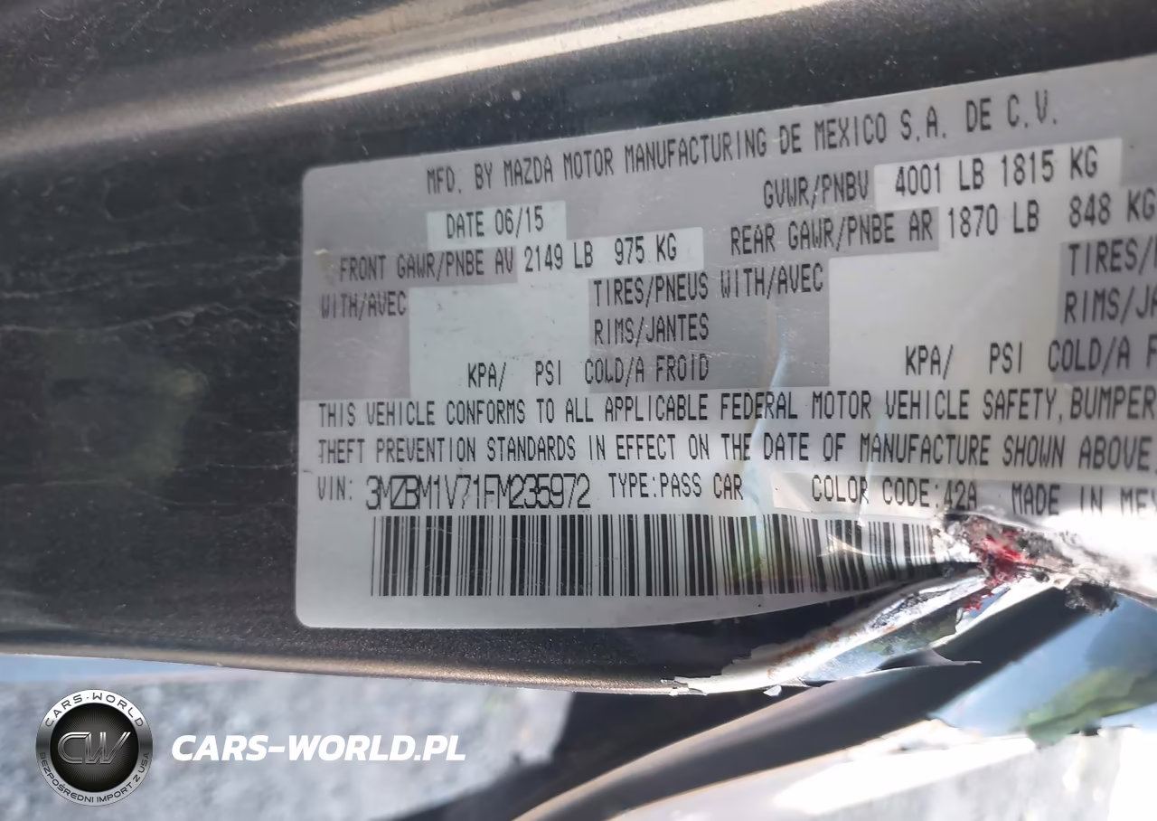 2015 Mazda Mazda3 I Touring VIN:3MZBM1V71FM235972 - 9