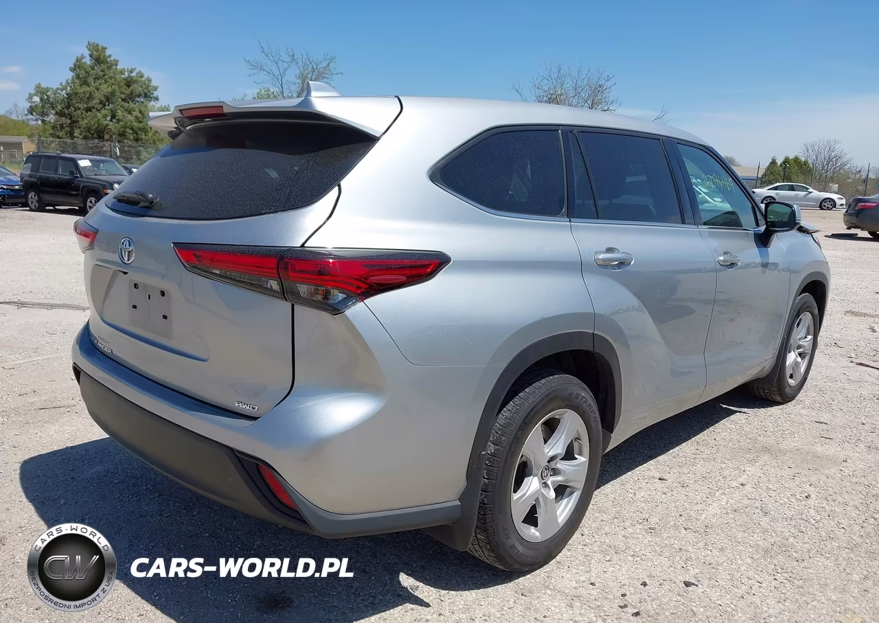 2021 Toyota Highlander L VIN:5TDCZRBH7MS144609 - 4