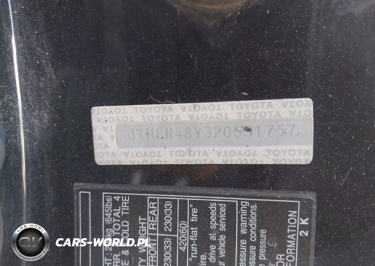 2002 Lexus Sc 430 VIN:JTHFN48Y320031757 - 9