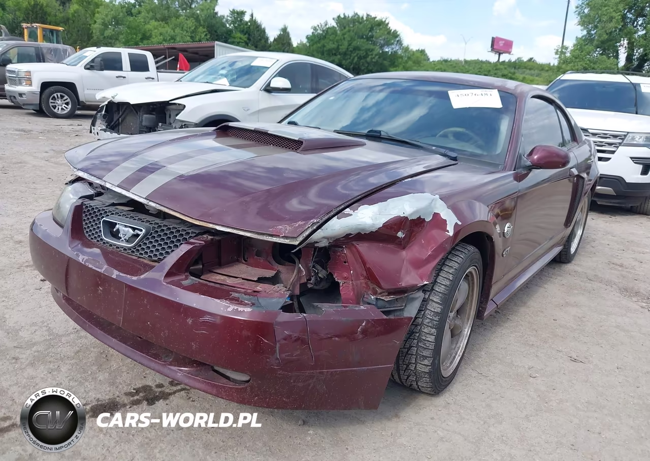 2004 Ford Mustang Gt VIN:1FAFP42X74F130373 - 2