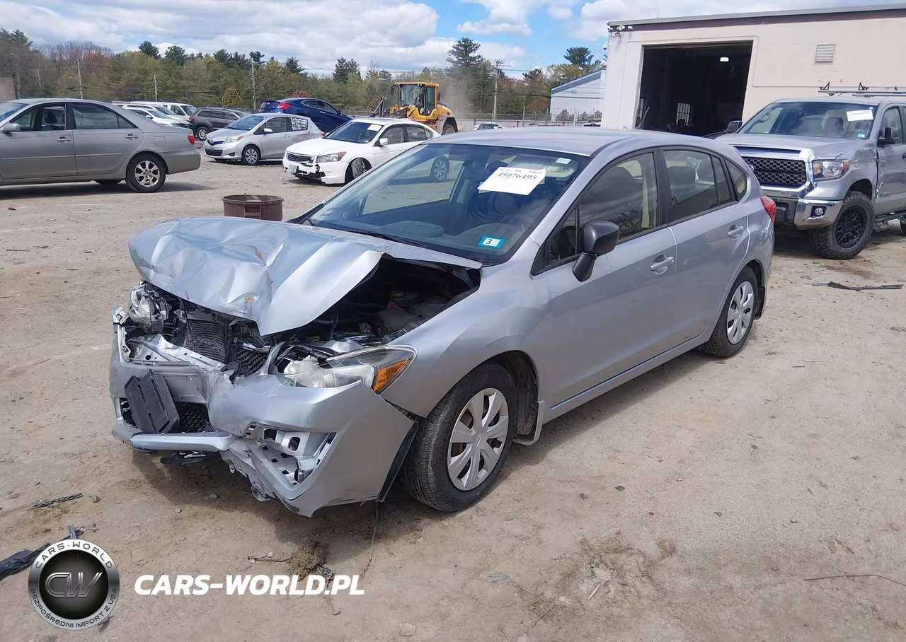 2016 Subaru Impreza 2.0I VIN:JF1GPAA60G8274450 - 2