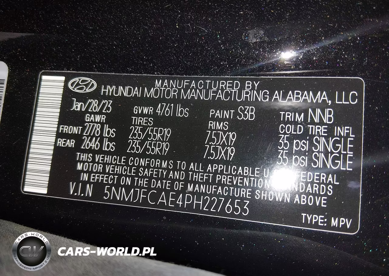 2023 Hyundai Tucson Sel VIN:5NMJFCAE4PH227653 - 9