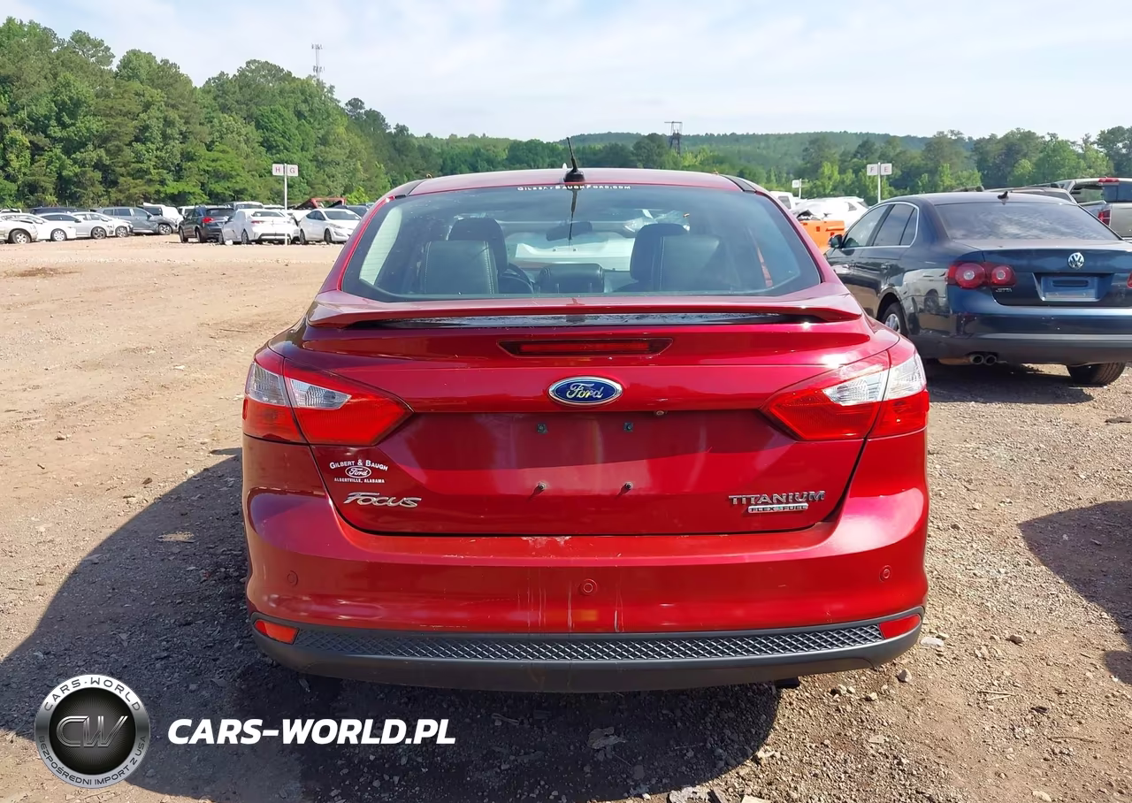2014 Ford Focus Titanium VIN:1FADP3J27EL103829 - 17