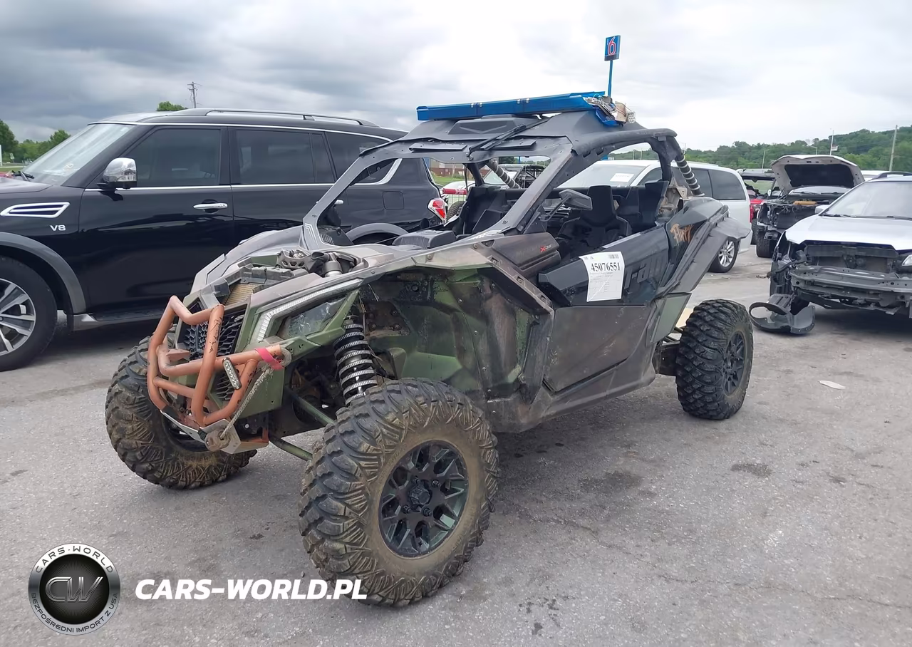 2021 Can-Am Maverick X3 X Ds Turbo Rr VIN:3JBVDAV47MK001711 - 2