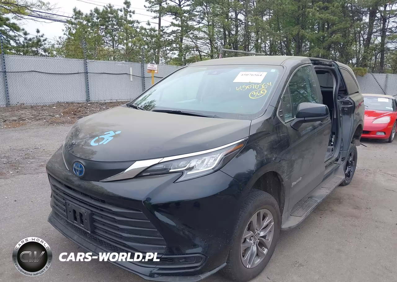 2023 Toyota Sienna Le VIN:5TDKRKEC9PS151990 - 2