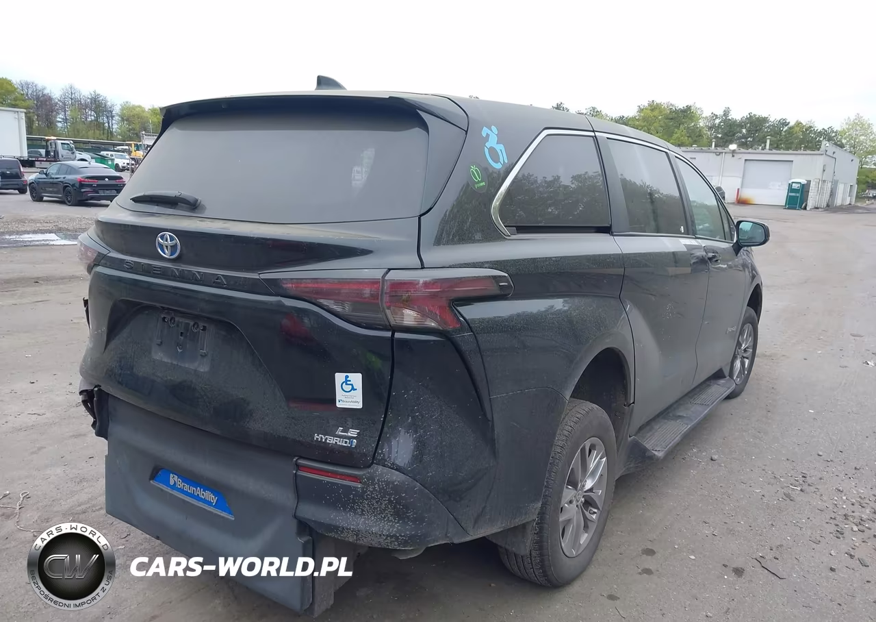2023 Toyota Sienna Le VIN:5TDKRKEC9PS151990 - 4